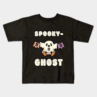 Spooky boo ghost Kids T-Shirt